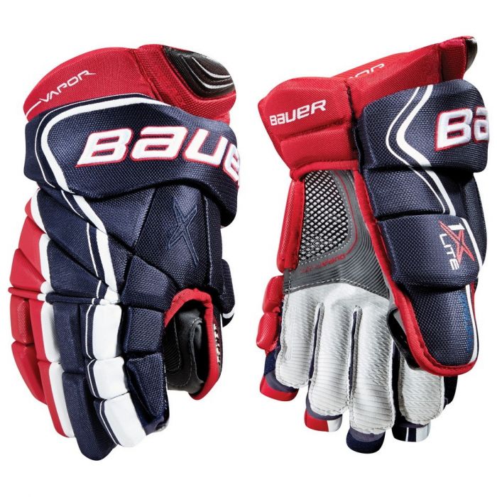 Перчатки Bauer Vapor 1X Lite S18 SR navy/red/white (1053049)