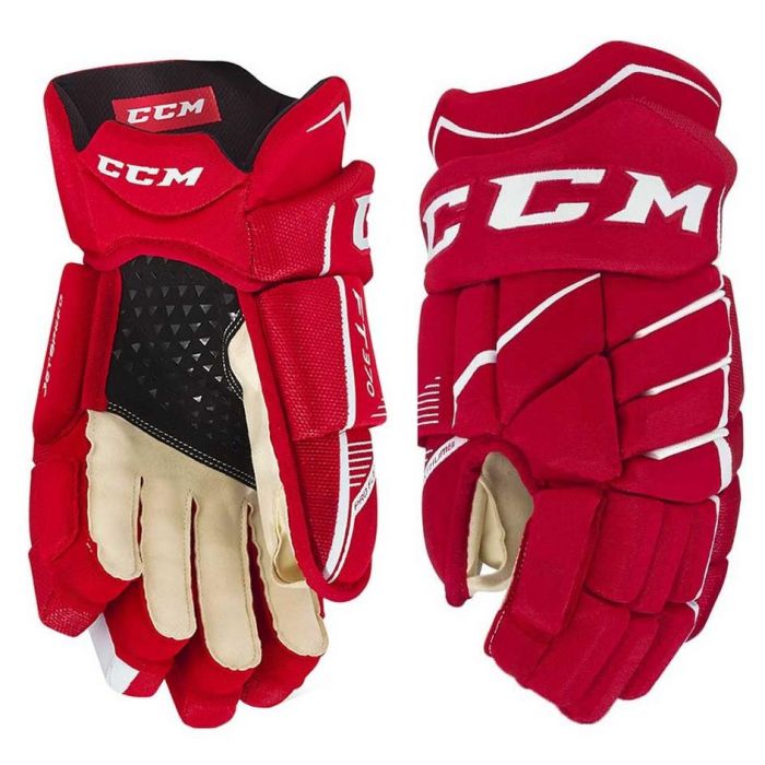 Перчатки CCM JetSpeed FT370 JR red/white