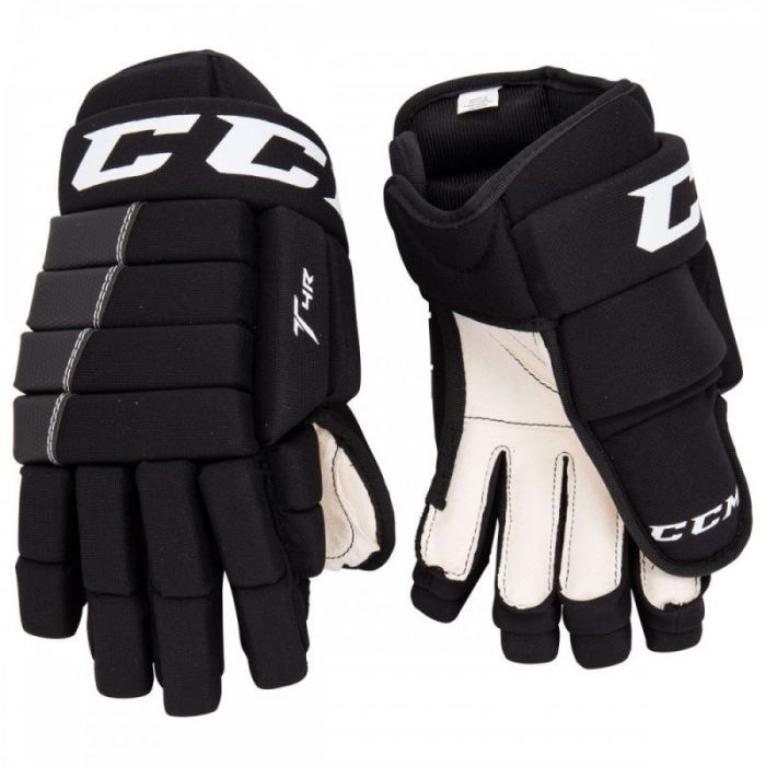 Перчатки CCM Tacks 4R (Roll) JR black/black