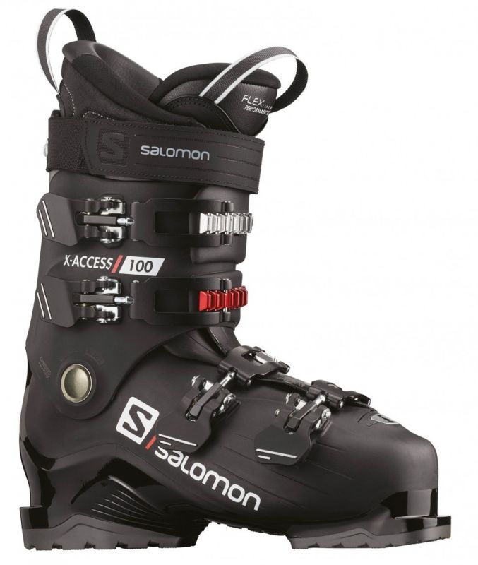 Горнолыжные ботинки Salomon X Access 100 jet black/beluga/red (2020)