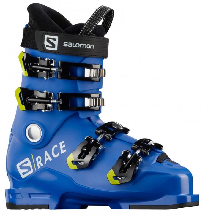 Горнолыжные ботинки Salomon S/Race 60M race blue/acid green/black (2020)