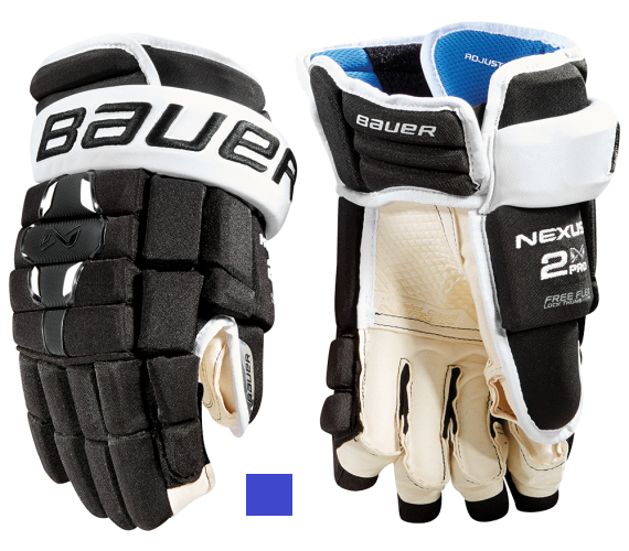 Перчатки Bauer Nexus 2N PRO EURO S18 SR navy/white (1053084)