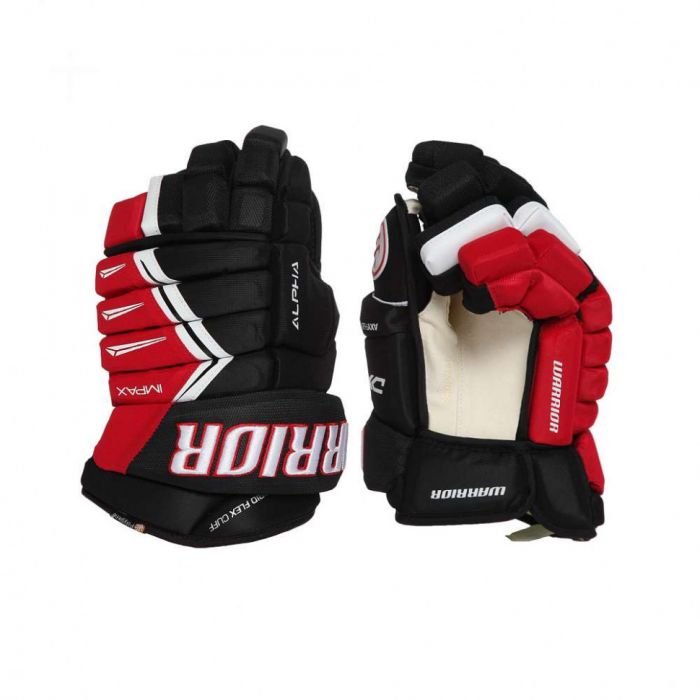 Перчатки Warrior Alpha DX PRO SR black/red/white