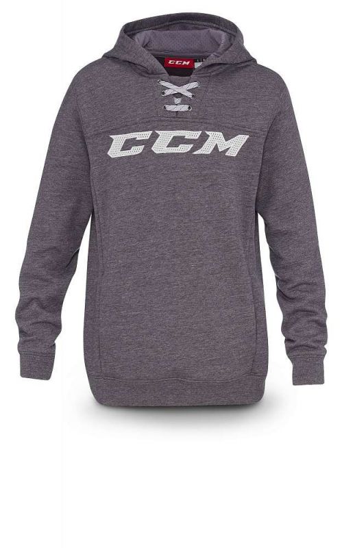 Толстовка детская CCM Hockey Hoody JR Dark Grey Heathered