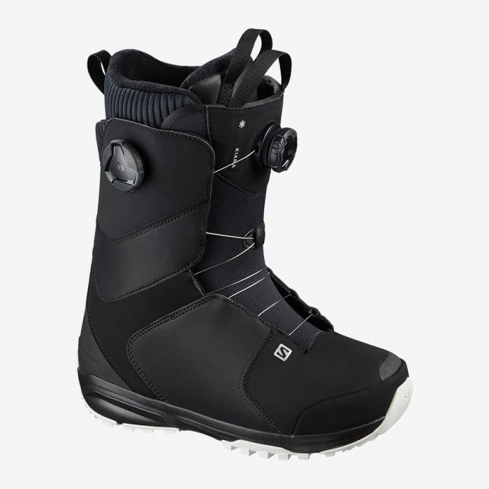 Ботинки для сноуборда Salomon Kiana Dual BOA black/black/white (2021)