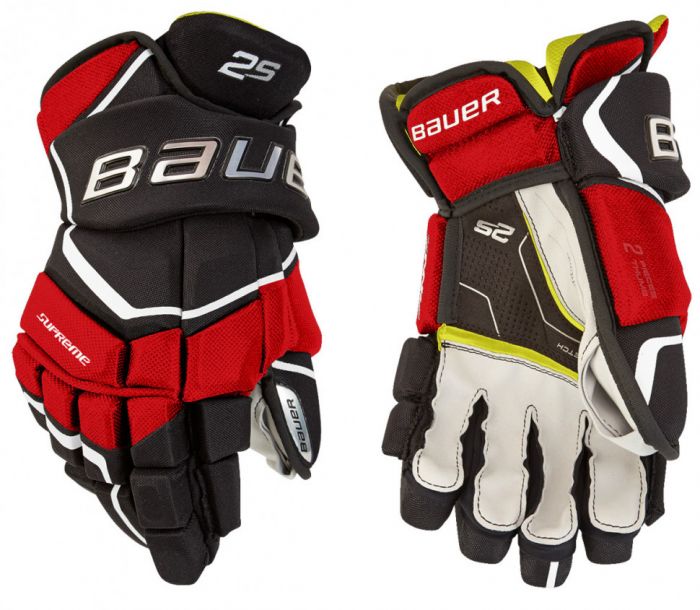 Перчатки Bauer Supreme 2S S19 SR Black/Red (1054615)