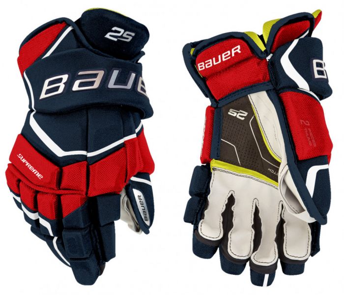 Перчатки Bauer Supreme 2S S19 SR Navy/Red (1054615)