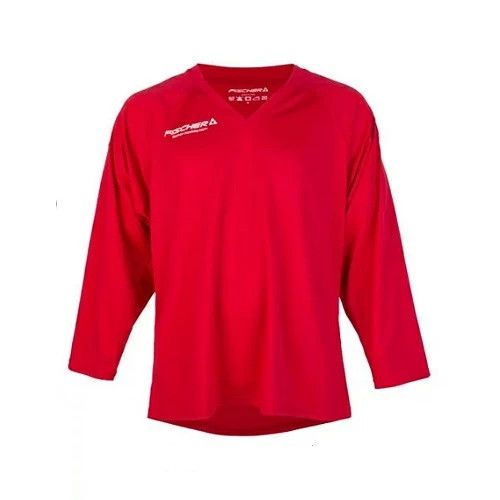 Тренировочная майка Fischer Practice Jersey SR красная (H03016)