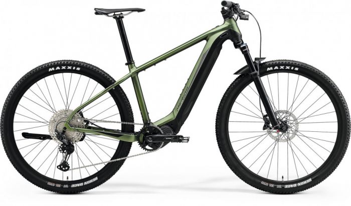 Велосипед Merida eBig.Nine 700 MattGreen/Black 29" (2021)