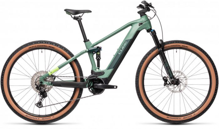 Велосипед Cube Stereo Hybrid 120 Race 625 29 greennsharpgreen (2021)