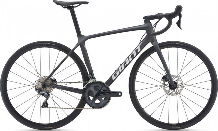 Велосипед Giant TCR Advanced 1 Disc 28" Pro Compact Gunmetal Black (2021)