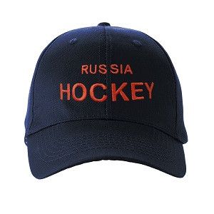 Бейсболка MG RUSSIA HOCKEY SR темно-синий