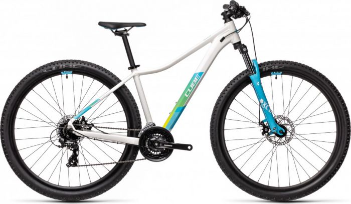 Велосипед Cube Access WS 27.5 whitenblue рама 13.5 (2021)