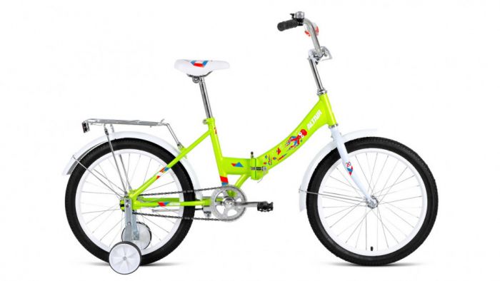 Велосипед Altair City Kids 20 Compact зеленый (2021)