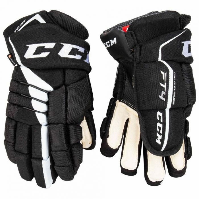 Перчатки CCM JetSpeed FT4 JR black/white