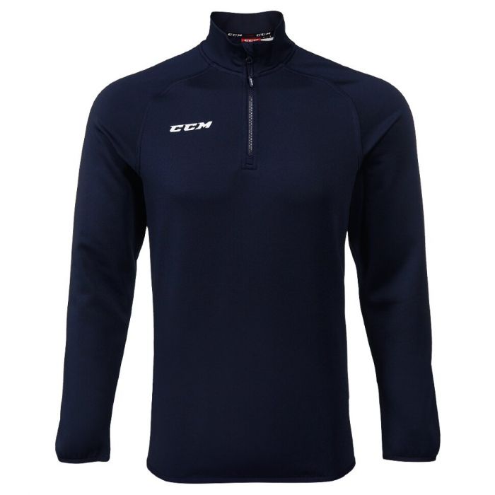 Джемпер CCM Locker Room 1/4 ZIP Jr Navy