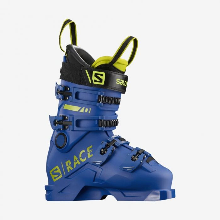 Горнолыжные ботинки Salomon S RACE 70 JR Race Blue / Acid Green / Black (2022)