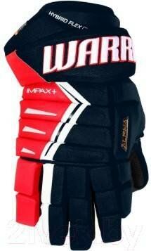 Перчатки Warrior Alpha DX SR navy/red/white