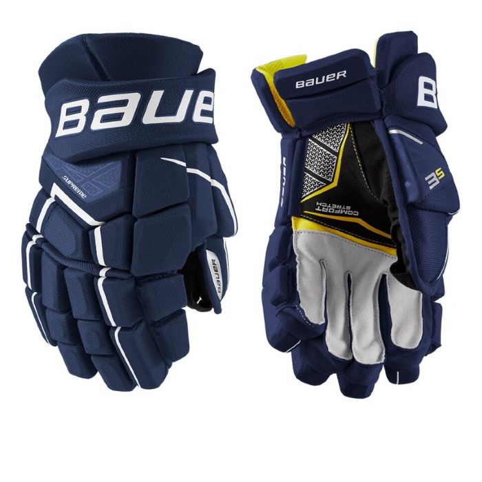 Перчатки Bauer Supreme 3S S21 INT navy (1059184)