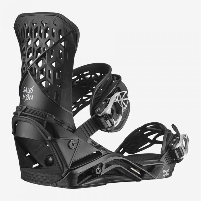 Крепления для сноуборда Salomon Highlander black (2022)