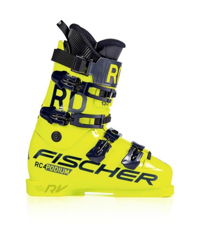 Горнолыжные ботинки Fischer RC4 Podium RD 130 Yellow/Yellow (2022)