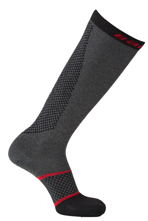 Носки Bauer S19 PRO CUT RESIST TALL SKATE SOCK - GRY (1056157)