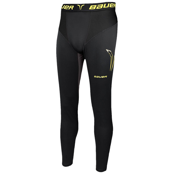 Брюки компрессионные Bauer Premium Comp BL Pant S17 YTH black (1050710)