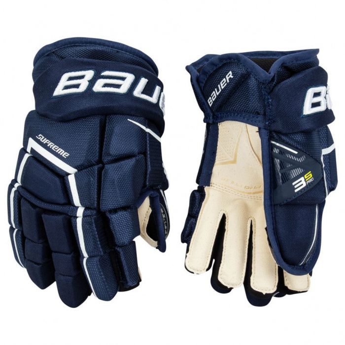 Перчатки Bauer Supreme 3S PRO S21 JR navy (1058652)