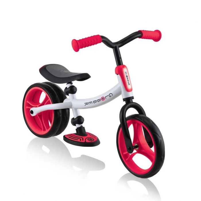 Беговел Globber Go Bike Duo бело-красный