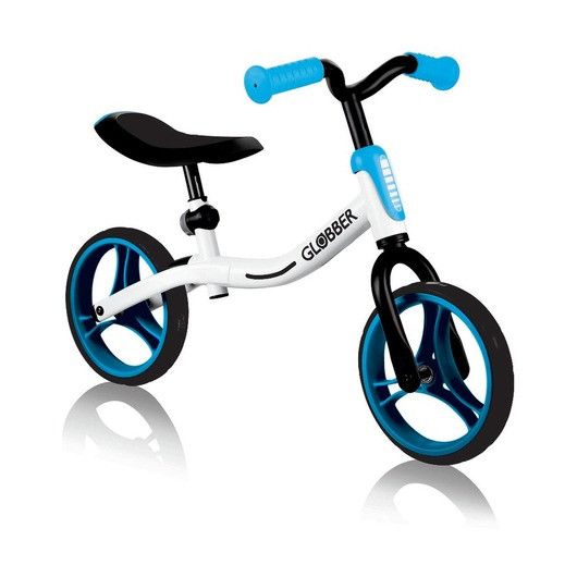 Беговел Globber Go Bike бело-голубой