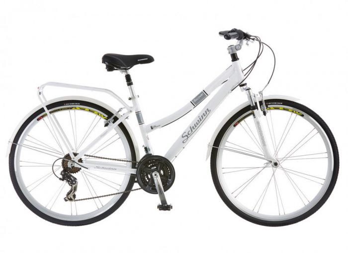 Велосипед Schwinn Discover Women 28" белый рама 17" (2022)