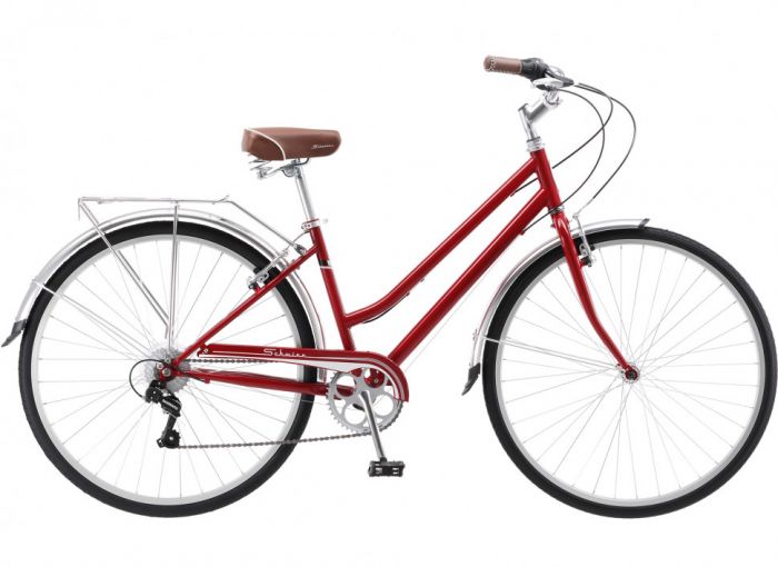 Велосипед Schwinn Wayfarer Womens 28" красный рама M (17.5") (2022)