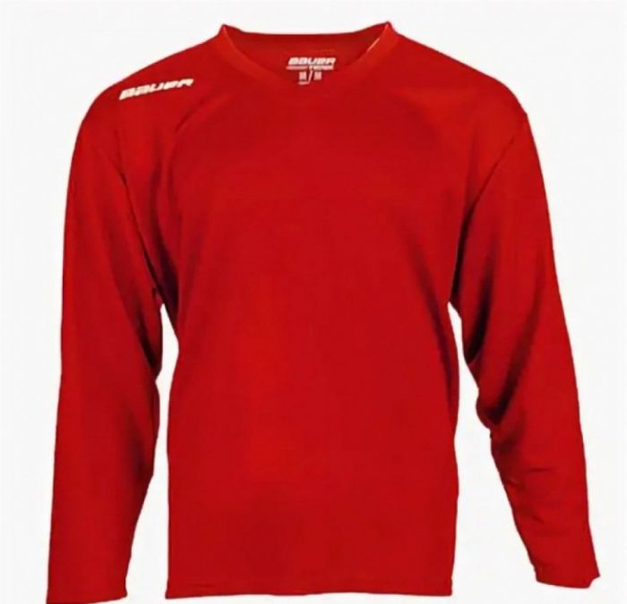 Тренировочная майка Bauer Flex Practice Jersey SR red (1054888)