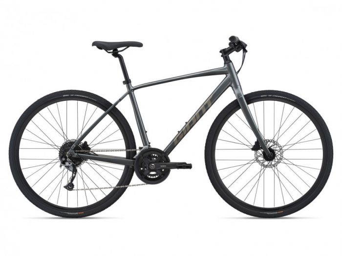 Велосипед Giant Escape 1 Disc 28" Charcoal Black рама: M (2022)