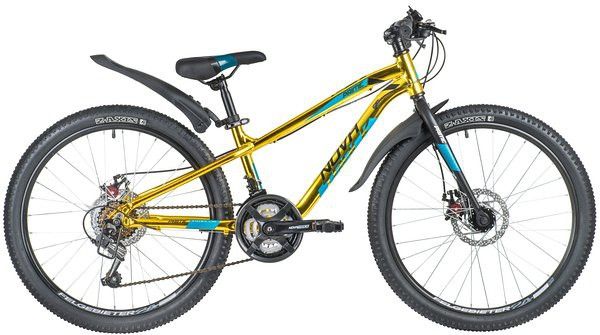 Велосипед Novatrack Prime 24" D золотой металлик рама: 11" (2020)