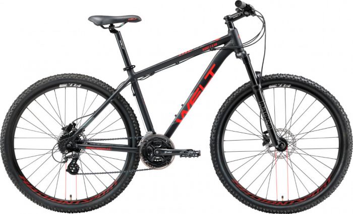 Велосипед Welt Ridge 2.0 HD 29 Matt Black рама: 22" (2022)