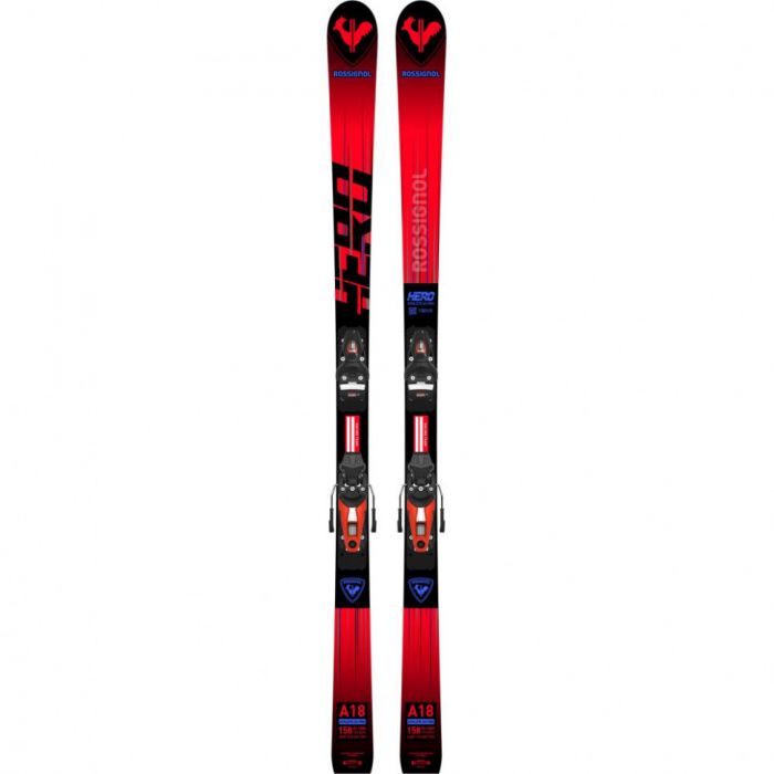 Горные лыжи Rossignol Hero Athlete GS Pro + крепления SPX 10 GW B73 Black Hot Red (2023)