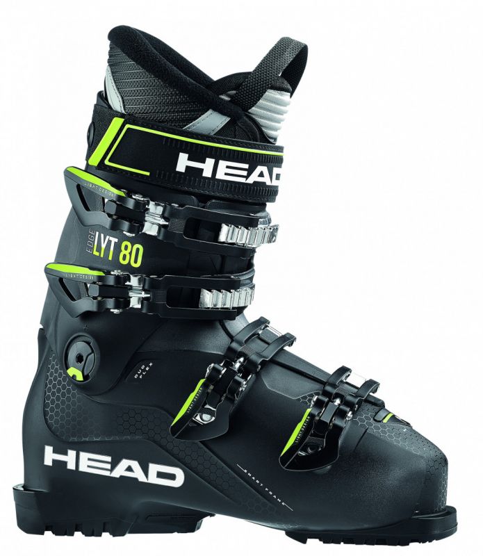 Горнолыжные ботинки Head Edge LYT 80 black-yellow (2023)