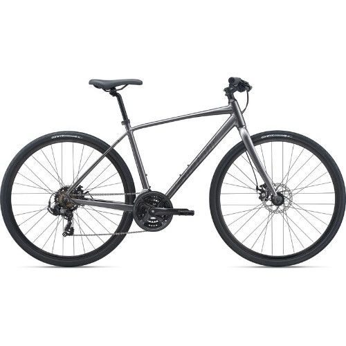 Велосипед Giant Escape 3 Disc 28" Metallic Black рама: L (2022)