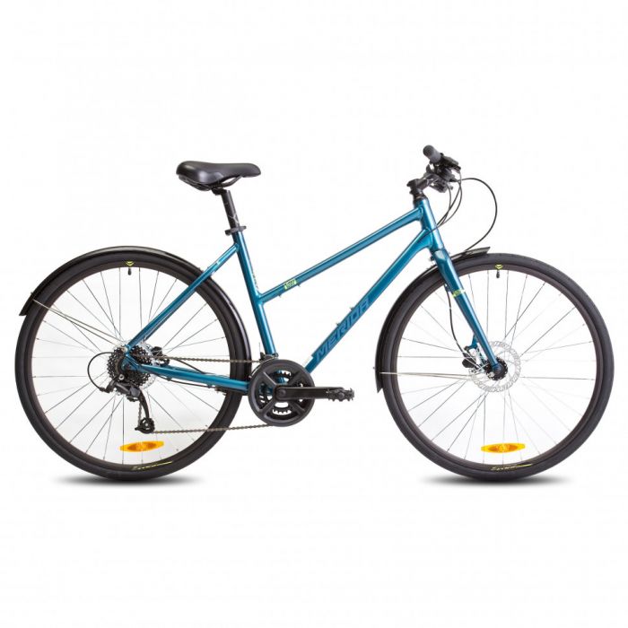 Велосипед Merida Crossway Urban 50 Lady TealBlue/SilverBlue Рама:S(47cm)