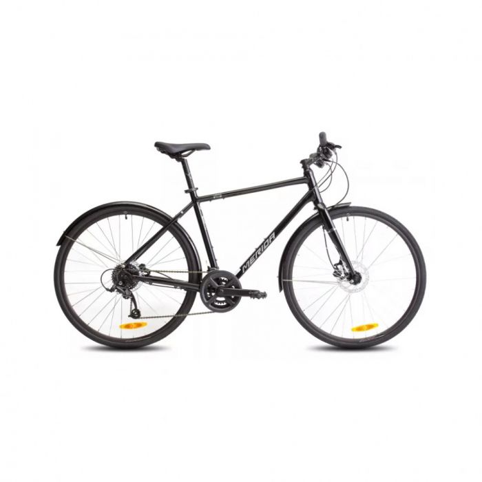 Велосипед Merida Crossway Urban 50 GlossyBlack/MattSilver Рама:M(51cm)