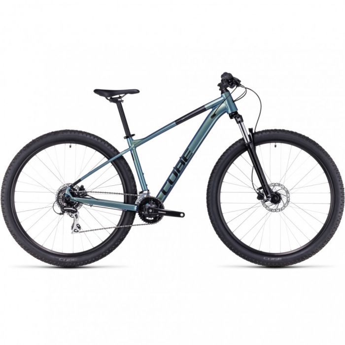 Велосипед Cube Aim Pro 27.5 shiftverdenblack рама: 14" (2023)