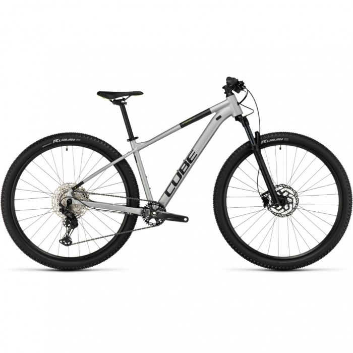 Велосипед Cube Attention SLX 29 silvergreynlime рама: 18" (2023)