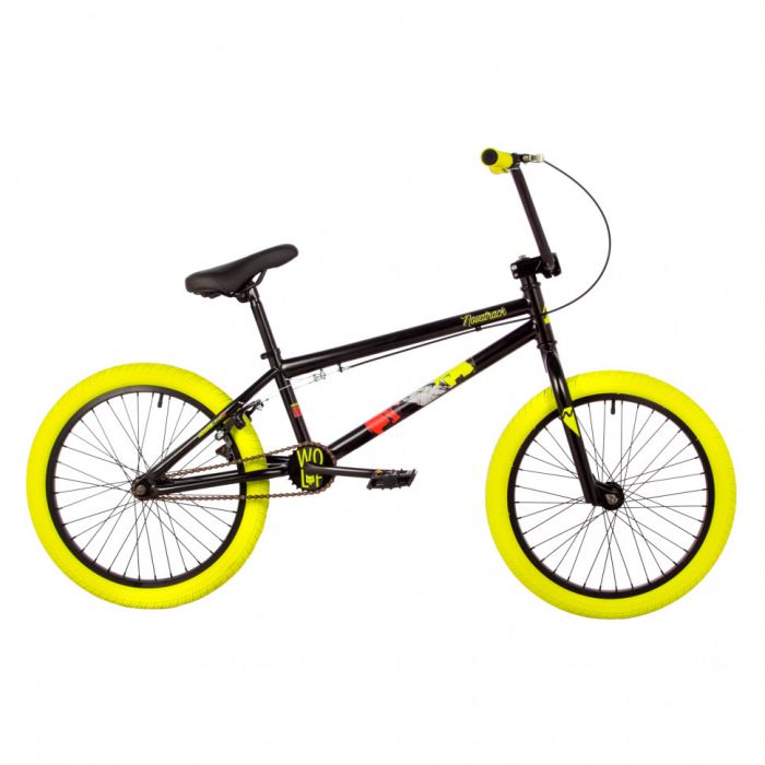 Велосипед Novatrack BMX Wolf 20" черный рама: 10" (2023)