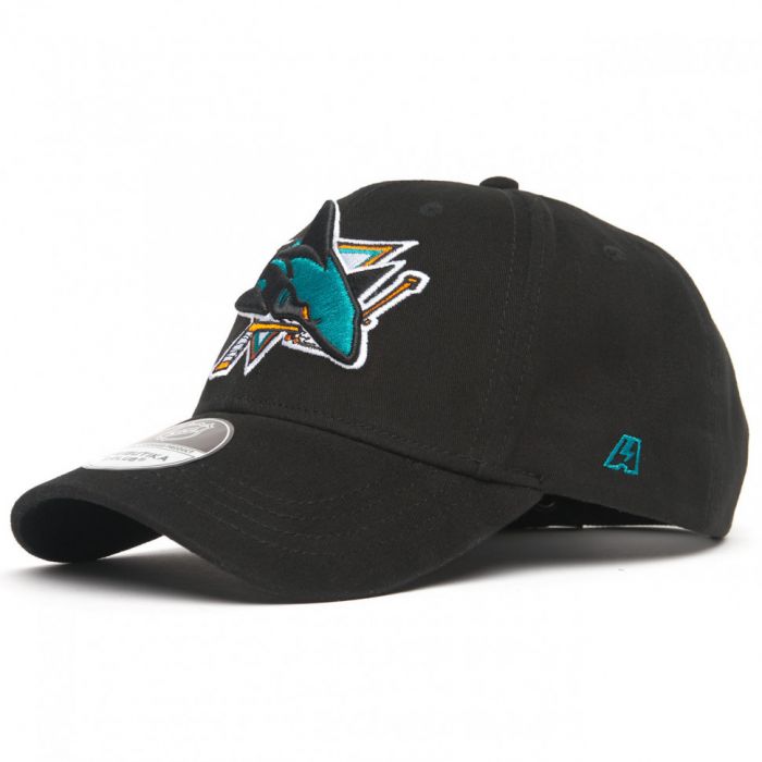 Бейсболка Atributika&Club NHL San Jose Sharks черная (55-58 см) 29086