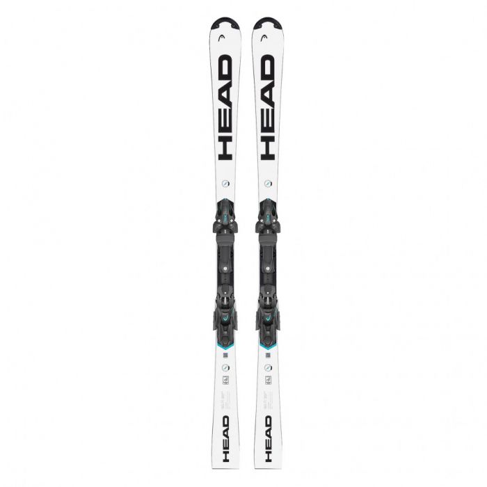 Горные лыжи Head WCR e-SL Rebel FIS + крепления FF ST 16X RD white-black (2024)