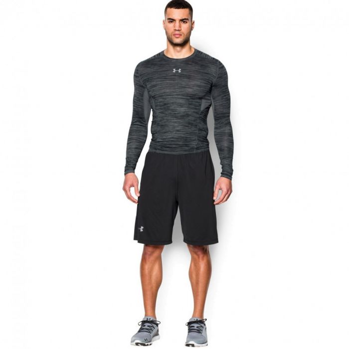 Футболка компресионная Under Armour Compression Longsleeve Shirt Grey