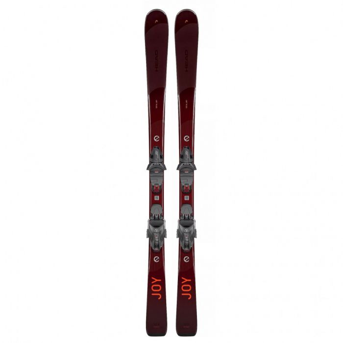 Горные лыжи Head e-Total Joy SW SLR Pro + креп. Protector SLR 11 GW Brake 90 [N] burg. red (2024)