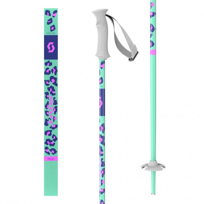 Палки горнолыжные Scott Element Jr Pole mint green