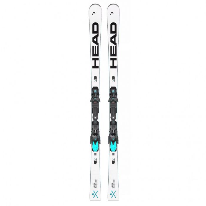 Горные лыжи Head WC Rebels e-Speed + крепления FF 11 GW Brake 85 [D] white/black (2024)